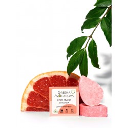 Крем-мыло для душа Сочный грейпфрут,  мини-версия 10 г. Greena Avocadova
